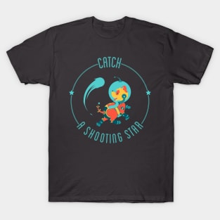 Catch a Shooting Star - Space Dog T-Shirt